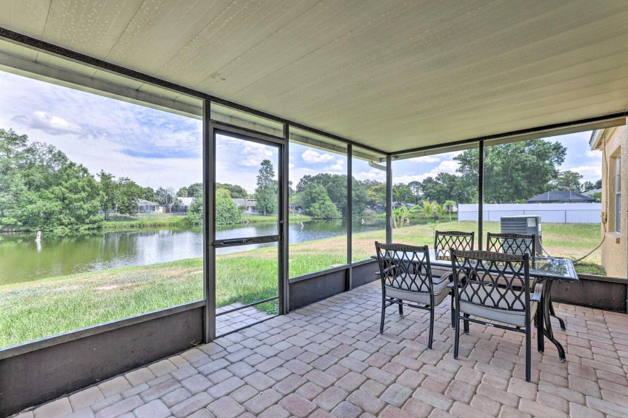 Lanai And Pond At Tranquil Bradenton Retreat!ヴィラ エクステリア 写真